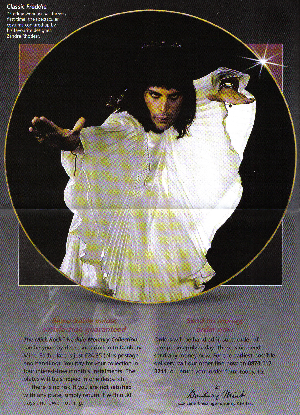 Mick Rock  The Freddie Mercury Collection Plates